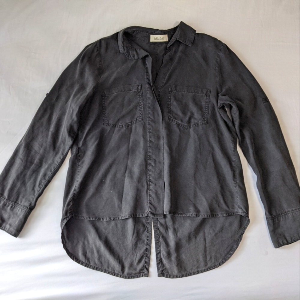 Bella Dahl Split Back Button Down Shirt